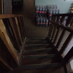 Adaptação da escada da República Tabu para se adequar às normas de segurança