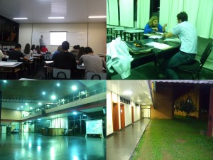 Dependências do curso pré-vestibular Humanista UFOP(Escola de Minas)    fotos: Gabriel Campbell