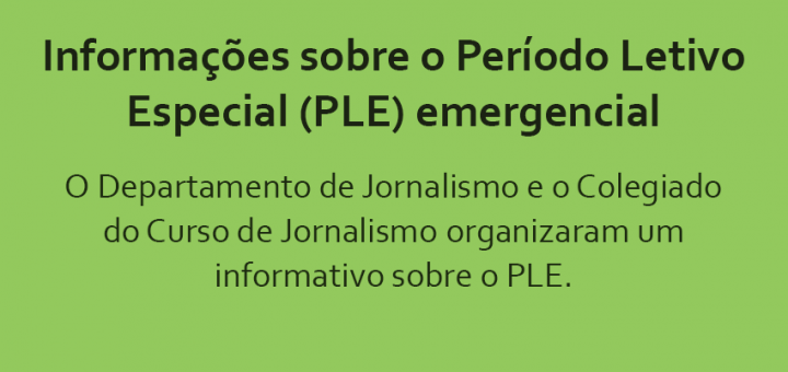 Informações PLE UFOP